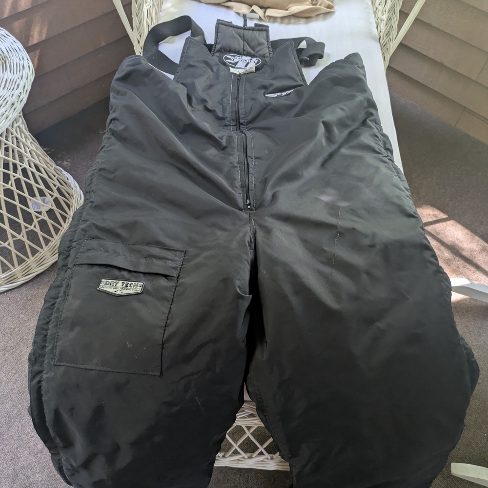 Joe Rocket Black Snow Bib Overalls